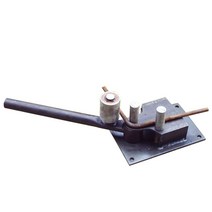 철근밴딩기 파이프밴딩 유압 밴딩기 소형 4mm-14mm 수동 스틸 바 벤더 휴대용 건설 건물 굽힘 철근 굽힘 도구 변형 막대 접는 기계 2021