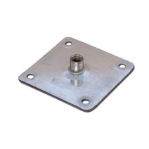 4pcs 1.5mm 가구 각진 다리 고정 플레이트 편심 휠 테이블 소파 피트 용 7x7cm 장착 브래킷 지지대 받침대, 없음