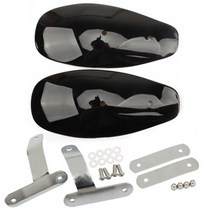 혼다 HONDA pcx 윈드 스크린 투명 스모그 오토바이 롱 미들 부품 가드 앞 유리 확장 deflector screen for 302 fz6 s2 honda 실드 125, 검은 연기