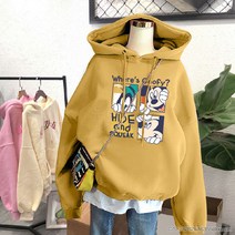 여성 루즈핏VISE 후드티 맨투맨 뉴타임즈+A28