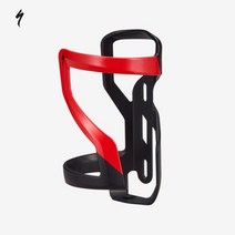 자전거 홀더 물병 케이지 거치대 물통 사이클 SPECIALIZED Lightning ZEE II 복합 자전거 물통 케이지 오른쪽, 매트 블랙프로 레드