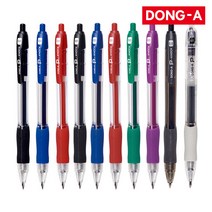 동아 P노크 0.4mm 0.5mm 중성펜, 0.4검정