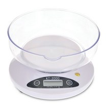 [경인산업] 경인 디지털 주방 전자저울 KT시리즈 2kg/3kg/5kg (1g단위), 중량선택:KT-5000 (최대5kg/1g단위)