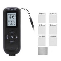 도막측정기 도장 두께 측정기 hw-300s 페인트 게이지 코팅 깊이 미터 테스터 디지털 디스플레이 3 단위 기계, 검은색