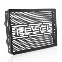 오토바이 부품 혼다 반란군 CMX/CM 500/300 2017-2021 오토바이 라디에이터 보호 그릴 커버 가드 Rebel500, 01 Black