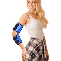 팔꿈치 보호대 좌우 척골 신경 포착을 위한 주야간 부목 Cubital Tunnel Syndrome 물리 치료 및 회복 수면 업무용 팔 고정 장치 여성용 남성용 LXL, S/M