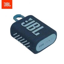 블루투스 스피커 오리지널 JBL GO 3 무선 블루투스 스피커 서브 우퍼 야외 IP67 방수 미니 베이스 사운드, 06 GO3 blue
