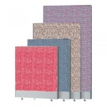 가구뱅크 원톤 천파티션 높이1200형 45T PVC 칸막이 가벽 가림막 사무용파티션 사무실 이동식파티션, W1200, PW503