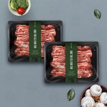비에이치스토리 [웰던푸드] 미국산 초이스 블랙앵거스 LA갈비 1kg x 2팩, 단품없음