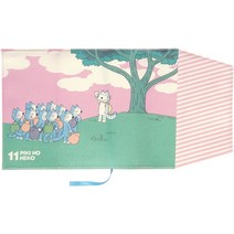 [북커버] 갓켄 스테이플 11마리 고양이 북커버 문고본 사이즈 집합 F14018