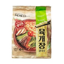 풀무원 생면식감 육개장칼국수 120.9g, 5봉