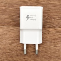 충전기 무선 차량용 고속 정품 삼성 갤럭시 S10 S8 S9 플러스 A11 A31 A41 A51 A71 M12 빠른 충전기 USB, 02 Only White EU Plug