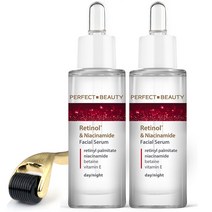 퍼펙트뷰티 레티놀 세럼 (30ml*2)+롤러, 1세트
