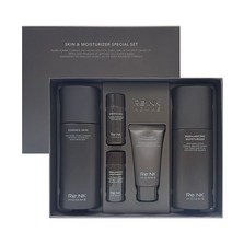 리엔케이 옴므 2종세트+선물포장+클렌징티슈 /24년07월까지 /Re:NK /스킨120ml+로션110ml+내장사은품, 1개