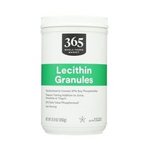 홀푸드마켓 레시틴 그래눌 450g 30서빙 비건 파우더 래시틴, Unflavored, 15.9 Ounce (Pack of 1)