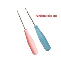 플라스틱 손잡이와 Awl 핸드 스티 처 바느질 도구 DIY 신발 수리 후크 가죽 액세서리 공예 용품 1 개, [02] 1pc hook