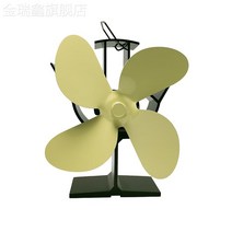 동력팬 난로팬 타프팬 무동력에코팬 캠핑 공기순환기 벽난로 열 에너지 소형 팬 야외 얼음 낚시 캠핑 히터 장작 난로 화력 온도차 발전 창조 순환 팬, s5y 다즐링 포슬린 화이트 + 파이어 프레임
