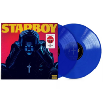 더위켄드 2LP Starboy 앨범 블루 컬러 바이닐 The Weeknd