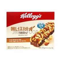 켈로크 에너지바K 크런치넛 120g(30gx4개입)