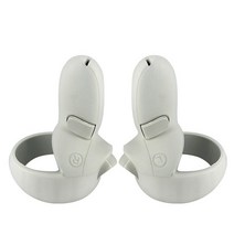 3D안경 영화감상 AR VR 스마트 클립 Oculus Quest 2 실리콘 케이스 커버 액세서리 스마트 3D 가상 현실 VR, 10 Grip B White