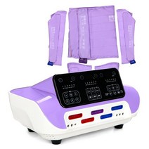 휴대용 전문 림프 배수 장치 에어 뉴 테크 마사지 바디 랩 담요 프레소 테라피 건강한 슬리밍 머신, 01 Purple_03 AU_01 110V