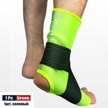 발뒤꿈치양말 힐링 발꿈치패드 풋 밴드 패드 발편한 신발 슬리퍼 깔창 1pc 스포츠 발목 중괄호 아치 지원 발바닥 아킬레스 건 발목 압축 양말 슬리브 발 관절 통증 완화, 녹색-1pc, m23.5-28cm
