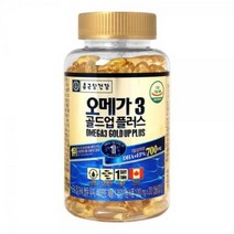 종근당건강 오메가3 골드업 플러스 1010mg x 200캡슐, 2팩, 200정