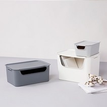 JH+시스맥스 EL 리빙박스中_옷이불수납정리_S/N:A1+210A96 ; 사무용품쇼핑몰 온라인사무용품 오피스몰 사무용품도매 CJN40A, jh 아이보리