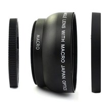 캠코더렌즈 카메라렌즈 58MM 0.45x 와이드 앵글 렌즈 4 캐논 EOS 4000D 용 유니버설 카메라 액세서리 70-2, 01 58mm