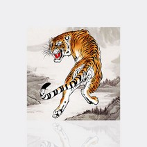 수재샵 보석십자수 백두산호랑이