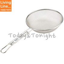 Kitchen 업소용 주방 건지기 뜰채 주방 손잡이 만두 뜰채 면 채망 튀김망 건지게 건지개, ♥올스텐알뜰건지기-특대 / B망(2mm)♥, 1개