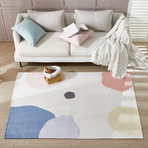 가온길카페트 펌킨 감성 아트 사각 방수 러그 100x150cm