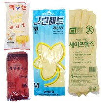하얀손 미니고무장갑 세이프핸즈 뷰티 쎄라손 신단보 편안손 스카치장갑 보생개나리, 노랑, 선택2.하얀손미니(L)-10켤레