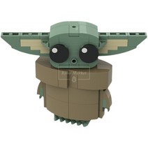 호환블럭 스타워즈 MOC-32056 Baby Yoda 리틀 요다 악당 호환 신제품 창작