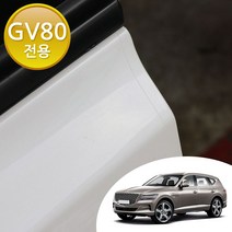 제네시스 GV80 맞춤형 도어 컵+엣지+코너 PPF 3종 도장 기스 긁힘 방지 차량 투명 보호필름 차량한대분, 옵션A(도어컵 숙련자용+도어엣지+코너)