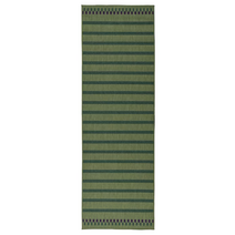이케아 코르스닝 평직러그 실내외 그린 퍼플 스트라이프 80x250cm 105.532.36