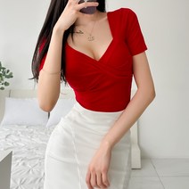 포미샵 달링프 꼬임 반팔 티셔츠 AG4581