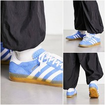 아디다스 가젤 인도어 라이트블루 HQ8717W