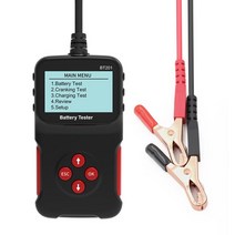 eanop 12v 자동차 배터리 테스터 범용 차량용 lcd 진단 도구 자동차 분석기 시작 충전 스캐너, 검은색