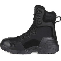 전술 부츠 블랙 거미 한벌 남자, 하이탑 블랙, 225