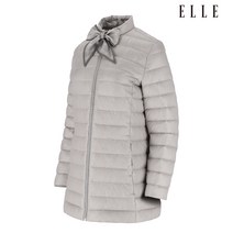 엘르골프 스카프 탈부착 긴기장 다운 점퍼 (여) 6I82001_190