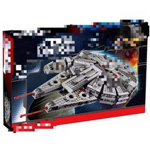 스타 디스트로이어 호환 키덜트 블럭 브릭 우주선 장난감 성인 조립 디스트로이어 스타 워즈, 1381 입자, 포스 밀레니엄 팔콘