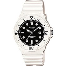 CASIO [카시오] 아날로그 시계 LRW-200H-1EV 레이디스 키즈 염가 카시오 그로스 화이트 x 블랙 해외 모델