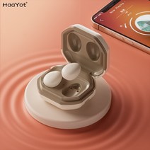 귀안아픈 블루투스 귀에거는 귀걸이형 클립형 이어폰 이어셋 무선 미니 이어 버드 보이지 않는 전화 이어 버드 음악 홈 작업 스포츠 수면 헤드셋, 회색