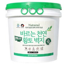 이오세라믹황토 바르는 천연 황토 벽지 편백나무, 민트색, 10L, 1개
