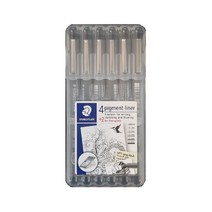 스테들러 피그먼트라이너 블랙 308 6본세트 308 SB6P