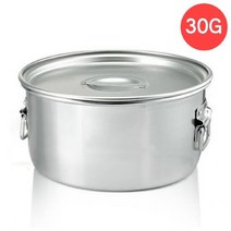 황제경금속 양은 소도아 낮은 식깡 육수통 30G, 단품