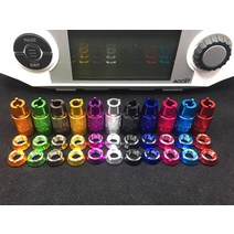 라디오용 양극 산화 알루미늄 스위치 너트 볼트 볼트 라디오마스터 TX16S 점퍼 T-lite FrSky Taranis 컨트, 02 Purple Co