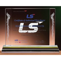 크리스탈 상패 GM0588 대형 인증패 감사패 공로패, 단품