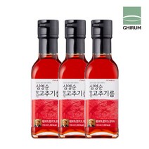 심영순 향신 고추기름 3개 묶음, 150ml